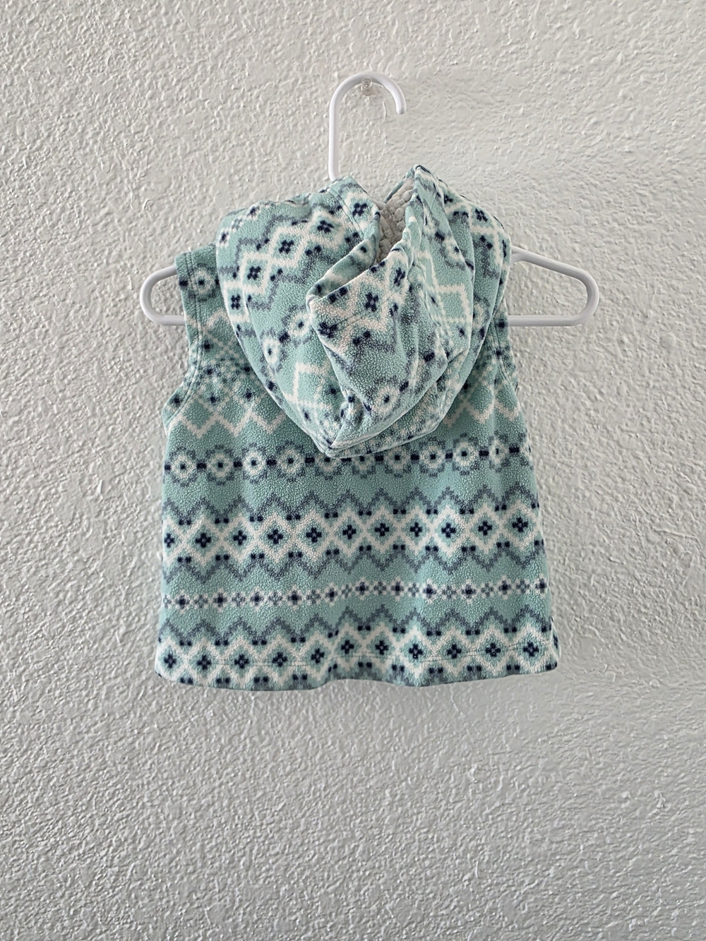 Carter's Mint Patterned Vest - Picture 2 of 3